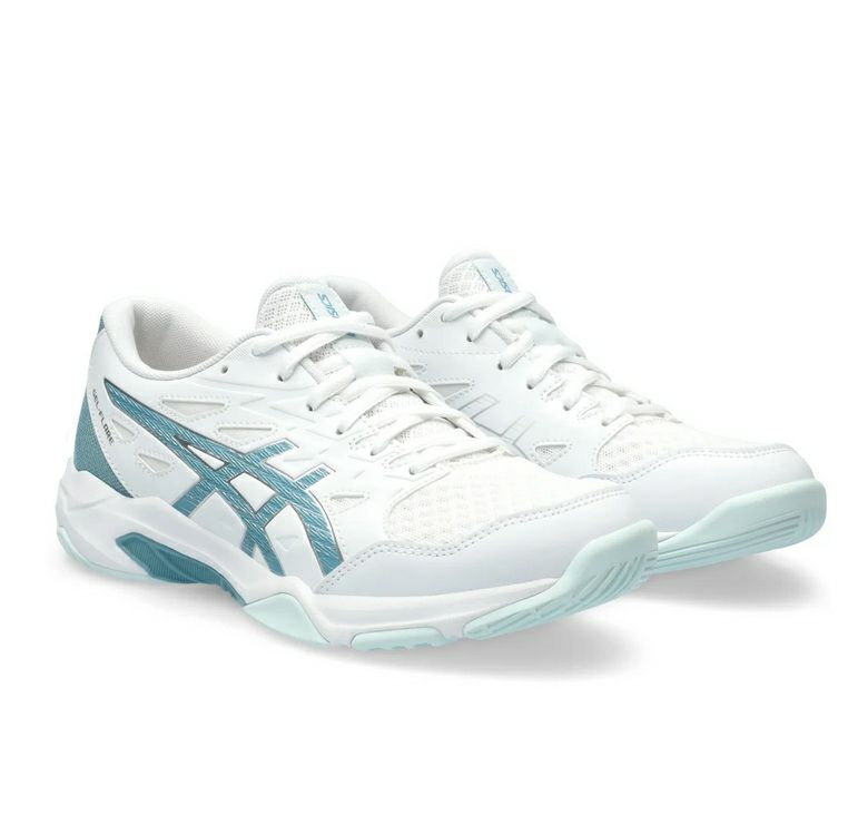 アシックス ゲル フレア ホワイト グリスブルー レディース 2025
