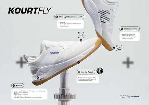 ケンパ コートフライ ホワイト グレー 2025