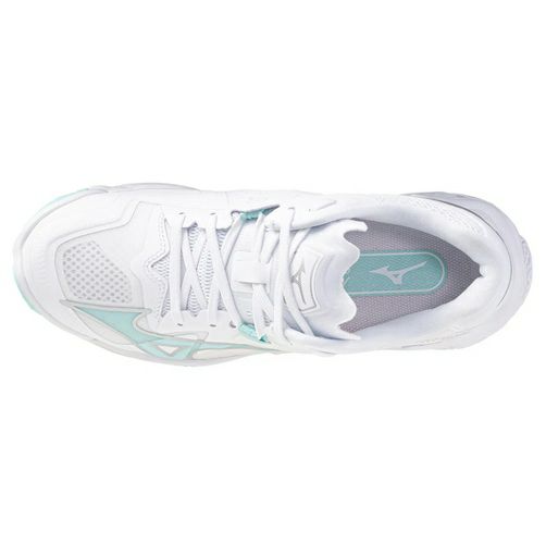 ミズノ ウエーブ ライトニング Z8 ホワイト ブルーティント レディース 2025