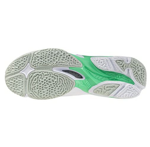 ミズノ ウエーブ ライトニング Z8 ホワイト フローズンエメラルド 2025 