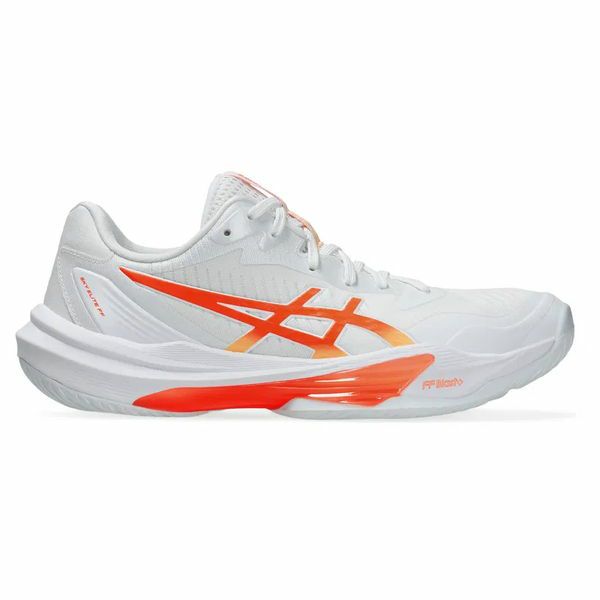 アシックス スカイ エリート FF 3 ホワイト ヴィヴィッドコーラル 2025