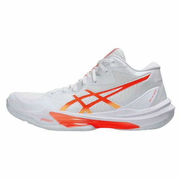 アシックス スカイ エリート FF 3 ミッドカット ホワイト ヴィヴィッド
