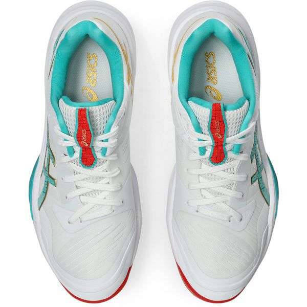 限定★アシックス スカイ エリート FF 3 ホワイト シーグラス レディース 2025