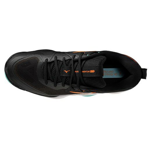 ミズノ ウエーブ モーメンタム エリート ブラック アイスグリーン 2025