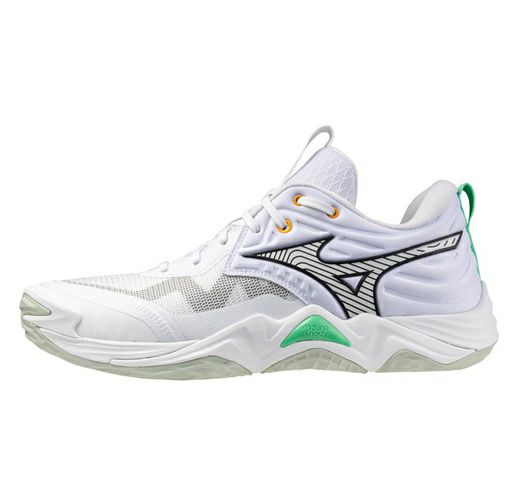 ミズノ ウエーブ モーメンタム エリート ホワイト フローズンエメラルド 2025