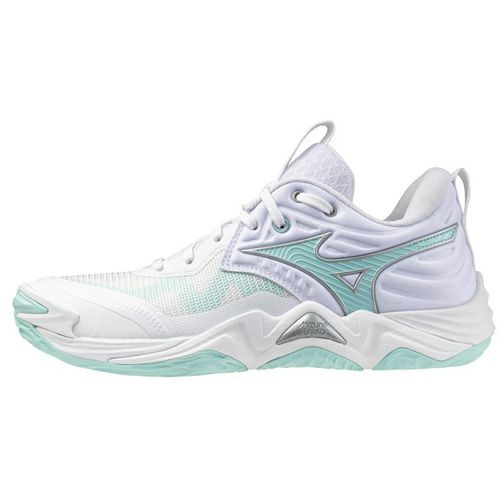 ミズノ ウエーブ モーメンタム エリート ホワイト ブルーティント レディース 2025