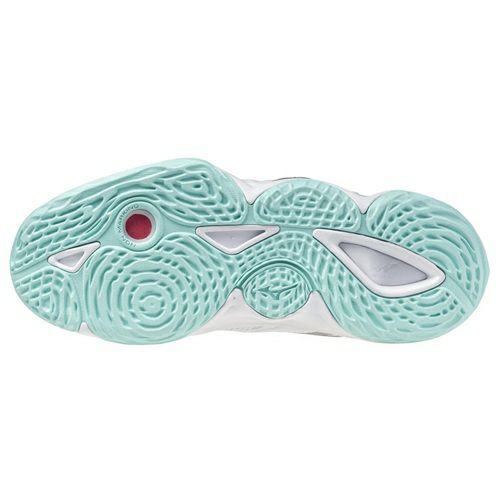 ミズノ ウエーブ モーメンタム エリート ホワイト ブルーティント レディース 2025