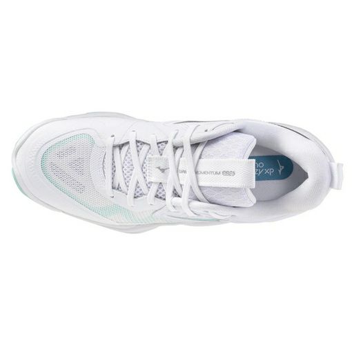 ミズノ ウエーブ モーメンタム エリート ホワイト ブルーティント レディース 2025