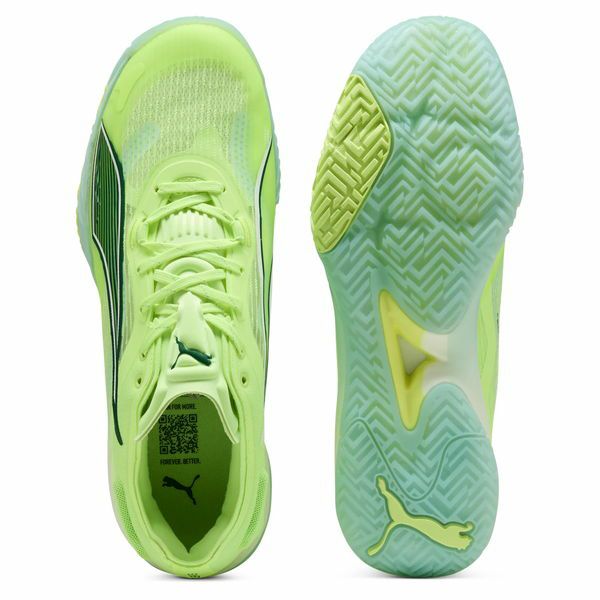 プーマ アクセラレート ニトロ SQD 4 フィジーライトグリーン 2025