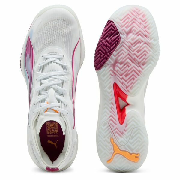 プーマ アクセラレート ニトロ SQD 4 プーマホワイト ベリーライラック レディース 2025