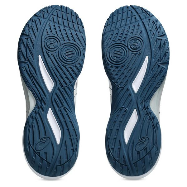 アシックス ゲルタクティック 13 ホワイト マコブルー 2025