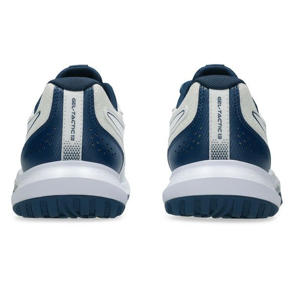 アシックス ゲルタクティック 13 ホワイト マコブルー 2025