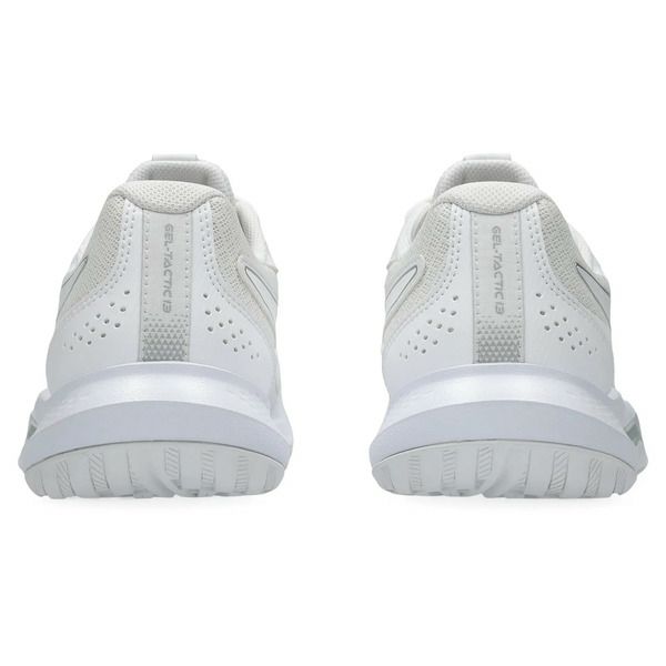 アシックス ゲルタクティック 13 ホワイト ピュアシルバー レディース 2025