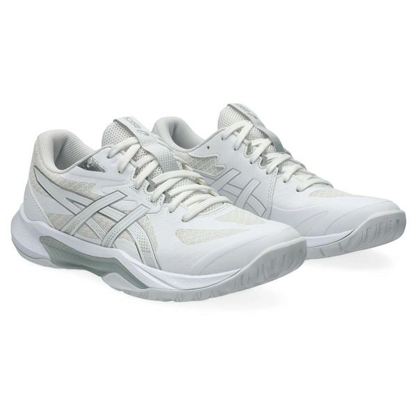 アシックス ゲルタクティック 13 ホワイト ピュアシルバー レディース 2025