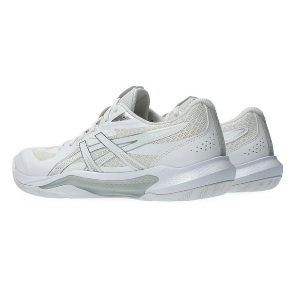 アシックス ゲルタクティック 13 ホワイト ピュアシルバー レディース 2025