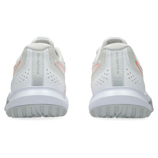 アシックス ゲルタクティック 13 ホワイト ヴィヴィッドコーラル レディース 2025