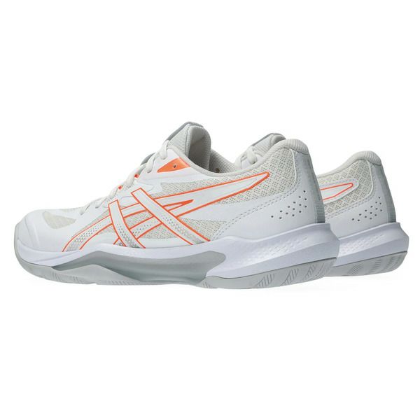 アシックス ゲルタクティック 13 ホワイト ヴィヴィッドコーラル レディース 2025