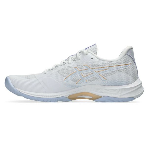 アシックス ネットバーナー バリスティック FF 4 ホワイト シャンパン レディース 2025