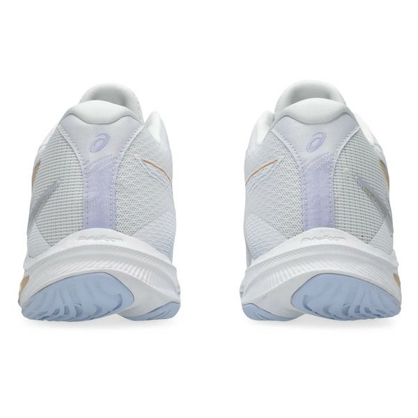 アシックス ネットバーナー バリスティック FF 4 ミッドカット ホワイト シャンパン レディース 2025