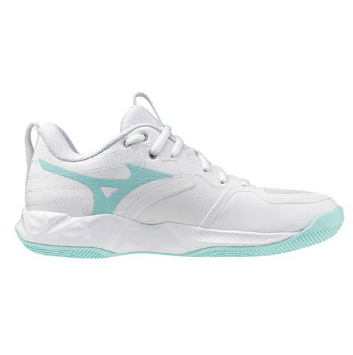 ミズノ ウエーブ モーメンタム プロ ホワイト ブルーティント レディース 2025