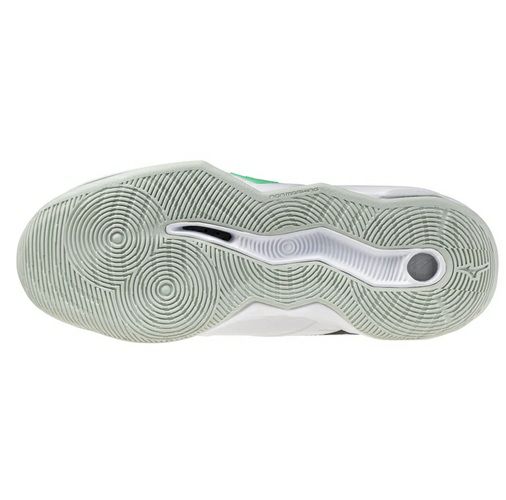 ミズノ ウエーブ モーメンタム プロ ホワイト フローズンエメラルド 2025