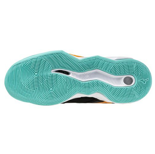 ミズノ ウエーブ モーメンタム プロ ブラック アイスグリーン 2025