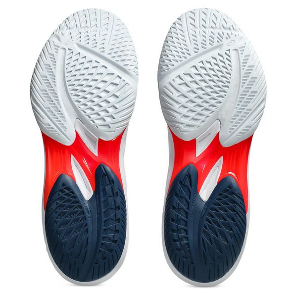 アシックス スカイ エリート FF 3 ミッドカット ホワイト マコブルー 2025