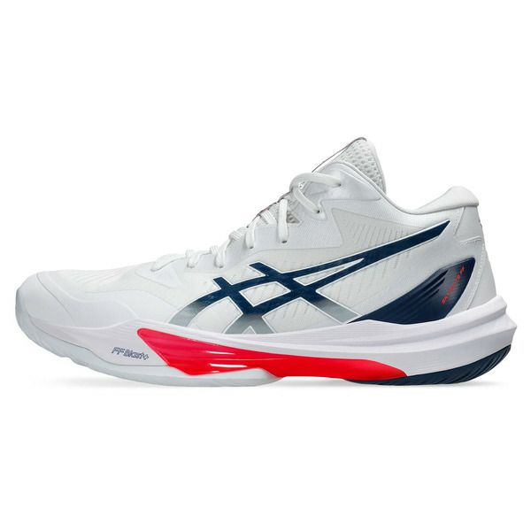 アシックス スカイ エリート FF 3 ミッドカット ホワイト マコブルー 2025