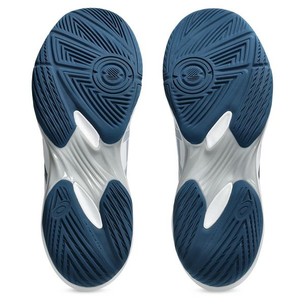 アシックス ゲルロケット 12 ホワイト マコブルー 2025