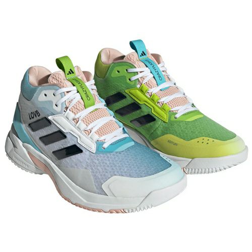 アディダス クレイジーフライト 6 ミッドカット ブルー&グリーン レディース 2025