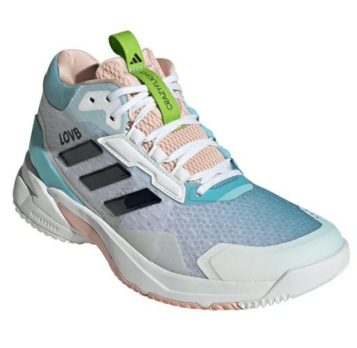 アディダス クレイジーフライト 6 ミッドカット ブルー&グリーン レディース 2025