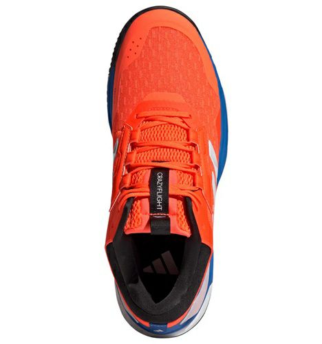 アディダス クレイジーフライト 6 ミッドカット ブライトロイヤル チームソーラーオレンジ 2025