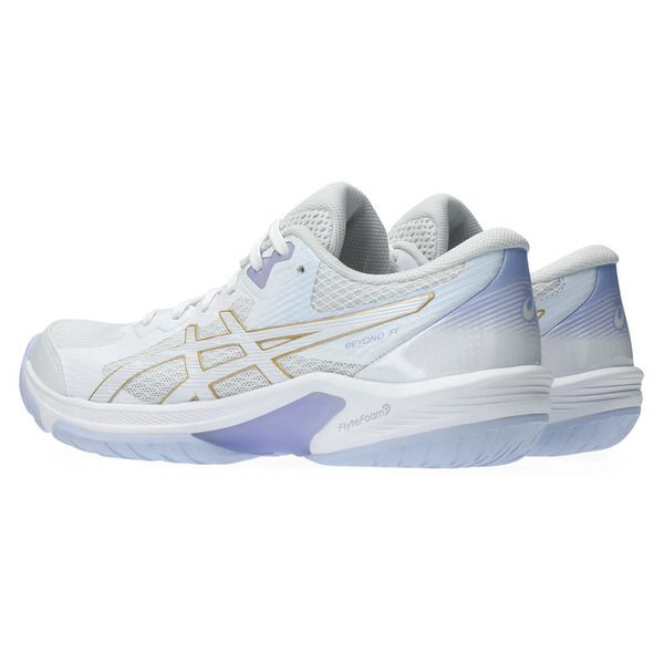 アシックス ビヨンド FF ホワイト シャンパン レディース 2025