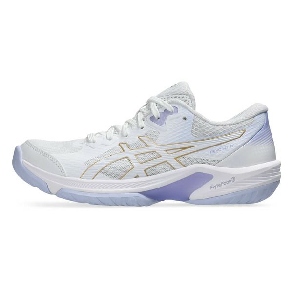 アシックス ビヨンド FF ホワイト シャンパン レディース 2025