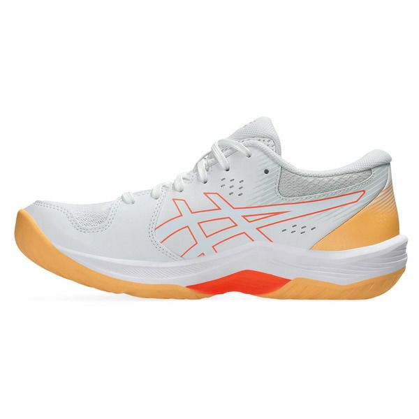 アシックス ビヨンド FF ホワイト ヴィヴィッドコーラル レディース 2025