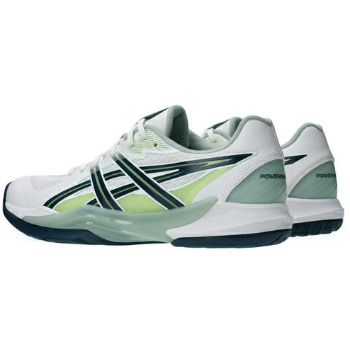 アシックス パワーブレイク FF ホワイト トランキルティール 2025