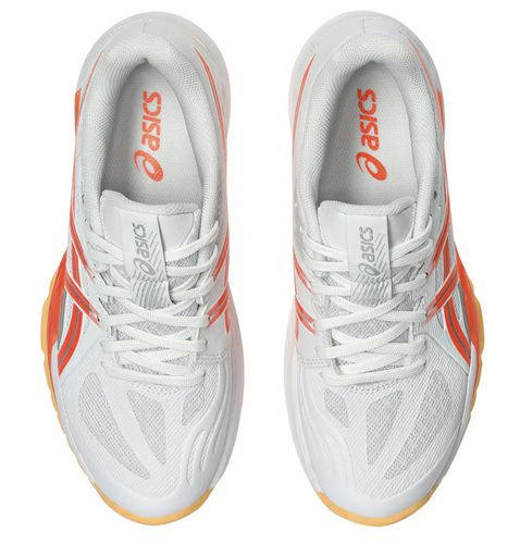 アシックス パワーブレイク FF ホワイト ビビッドコーラル レディース 2025