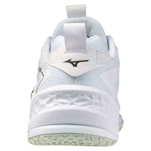 ミズノ ウエーブ ステルス ネオ 2 ホワイト フローズンエメラルド 2025