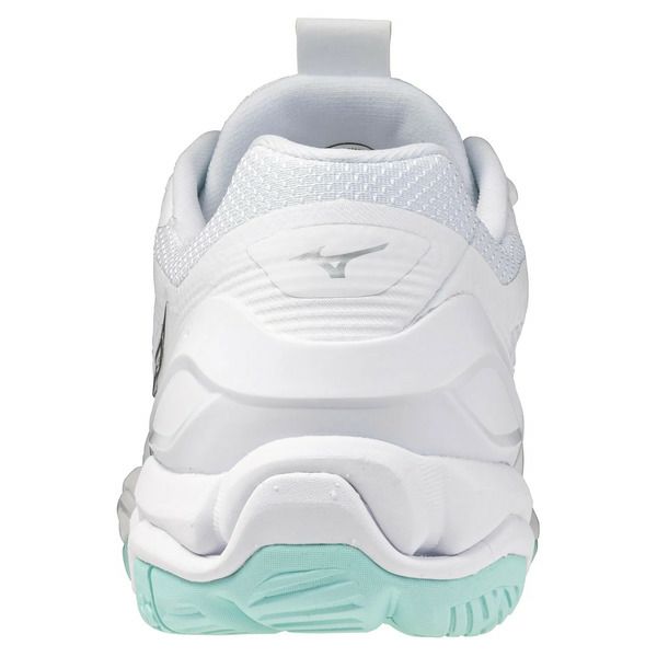 ミズノ ウエーブ ステルス 6 ホワイト ブルーティント レディース 2025