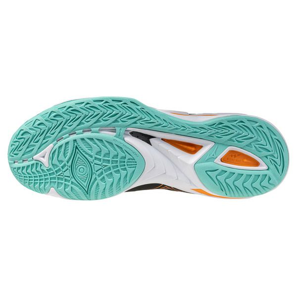 ミズノ ウエーブ ミラージュ 5 ブラック アイスグリーン 2025