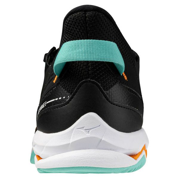 ミズノ ウエーブ ミラージュ 5 ブラック アイスグリーン 2025