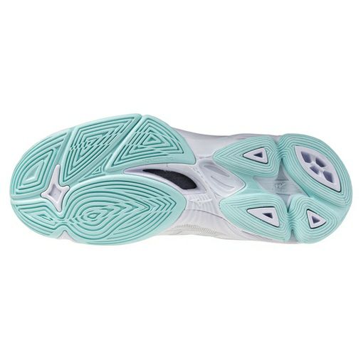 ミズノ ウエーブ ボルテージ 2 ホワイト ブルーティント レディース 2025