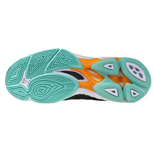 ミズノ ウエーブ ボルテージ 2 ブラック アイスグリーン 2025