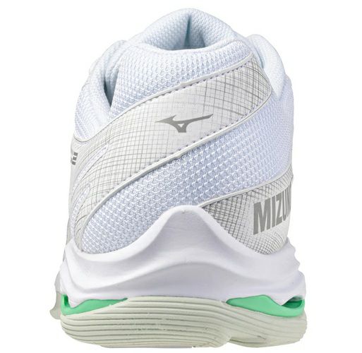 ミズノ ウエーブ ボルテージ 2 ホワイト フローズンエメラルド 2025