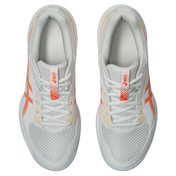 アシックス ゲルタスク 4 ホワイト ヴィヴィッドコーラル レディース 2025