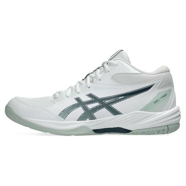 アシックス ゲルタスク 4 ミッドカット ホワイト トランキルティール 2025