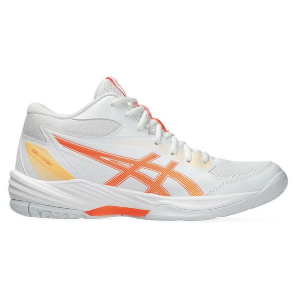 アシックス ゲルタスク 4 ミッドカット ホワイト ヴィヴィッドコーラル