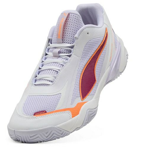 プーマ ソーラーストライク 4 プーマホワイト ヒートファイヤー レディース 2025