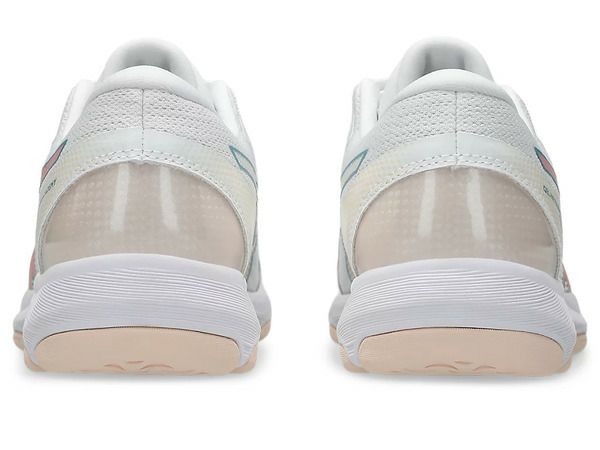 数量限定★アシックス ゲルネットバーナー アカデミー 10 ホワイト ワイルドブラッサム レディース 2025