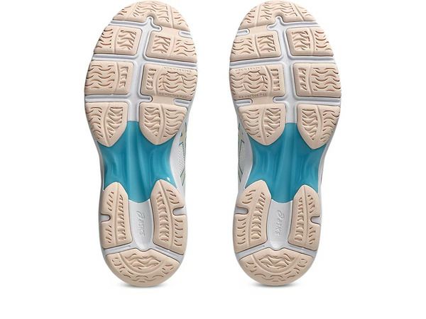 数量限定★アシックス ゲルネットバーナー アカデミー 10 ホワイト ワイルドブラッサム レディース 2025